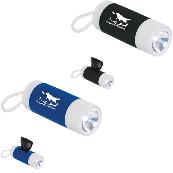 HH9450 Dog Bag Dispenser With Flashlight And Custom Imprint